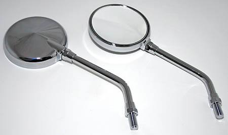 Mini Spiegel rund, chrom M10