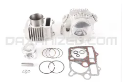 Tuning Kit Alu silber 85cc mit 70er NT Zylinderkopf